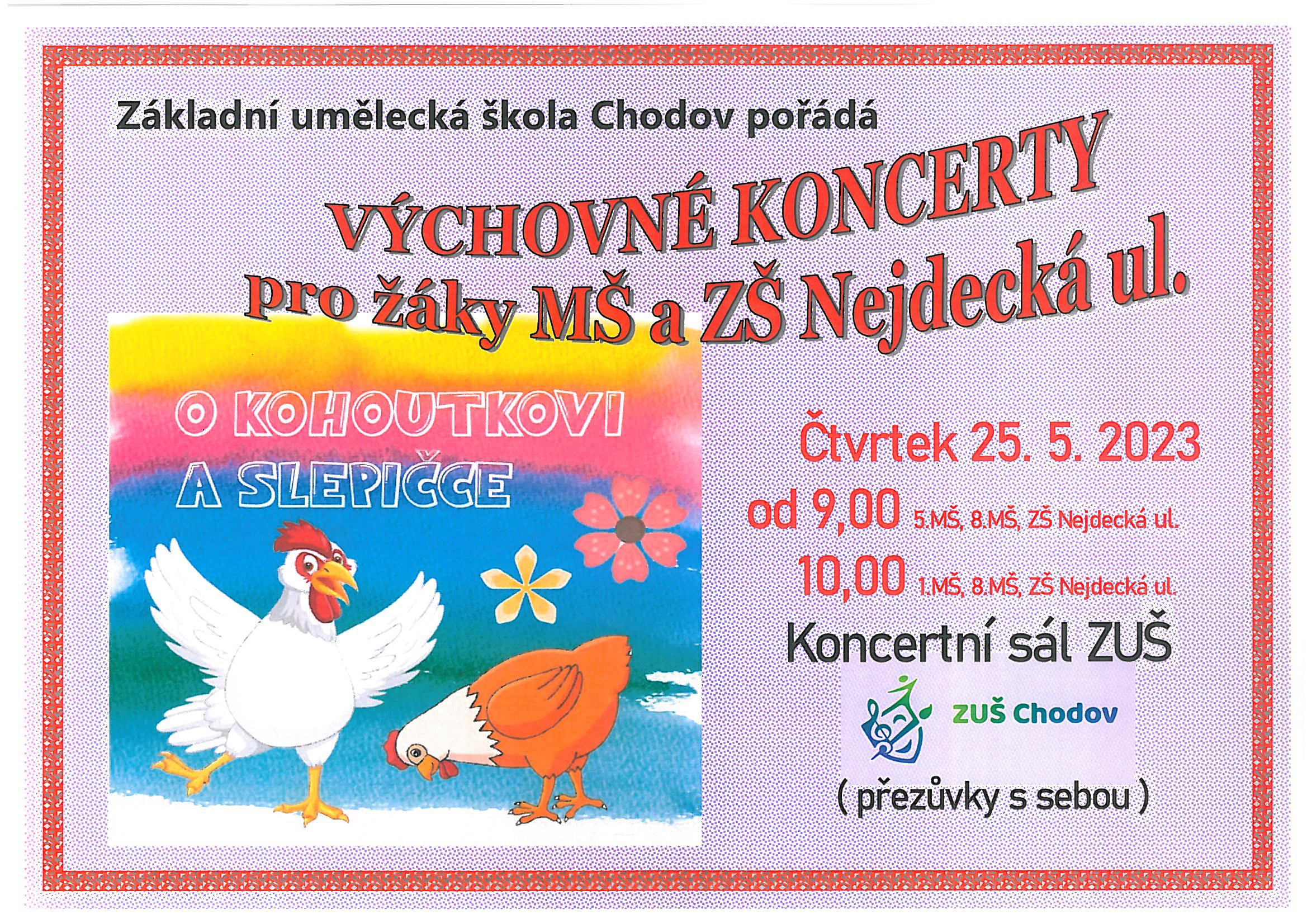 Výchovné koncerty 25.5.2023